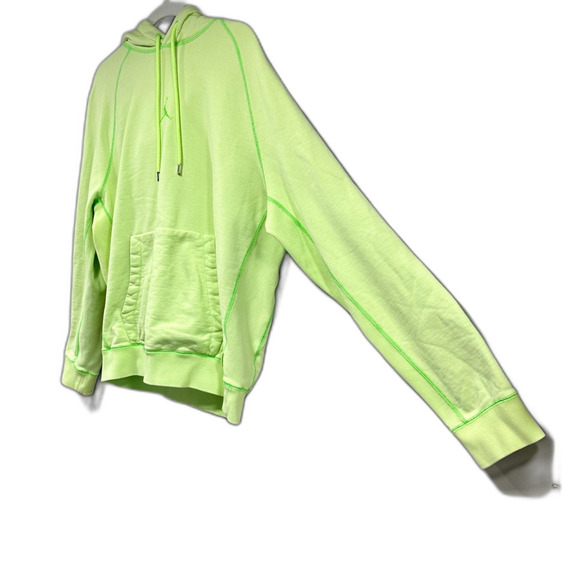 Nike Jordan Wings Washed Pullover Hoodie - Men's Large - Green - Picture 6 of 10
